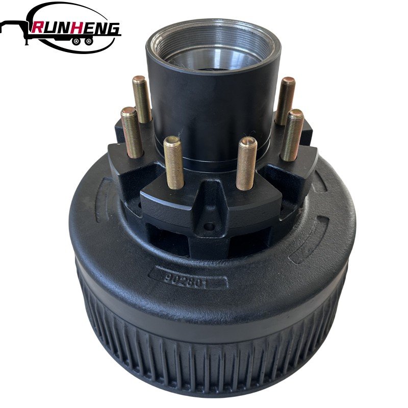 Manufacturer of 12000Lbs 12.25 Inch Rv Trailer Brake Hub and Drum 12' Electric Brake Drum Assembly